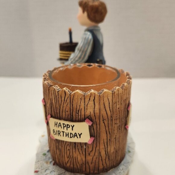 Lang "Birthday Boy" Figural Candle Holder figurine by Sherri Buck Baldwin - Picture 6 of 8
